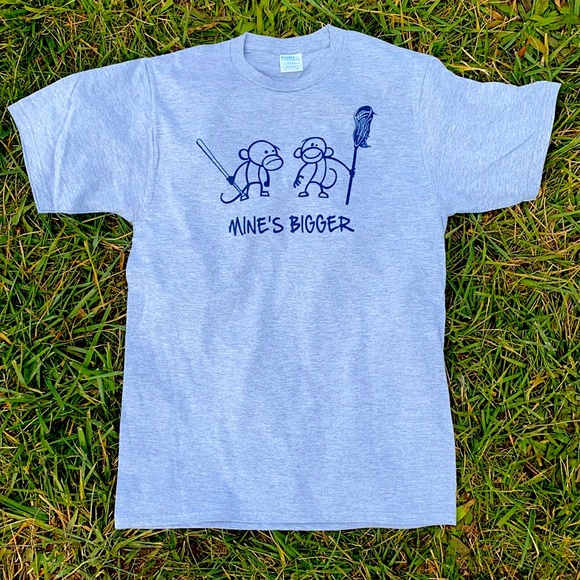 NEW Exclusive Mine’s Bigger Lacrosse Monkey Shirt - Picture 1 of 3